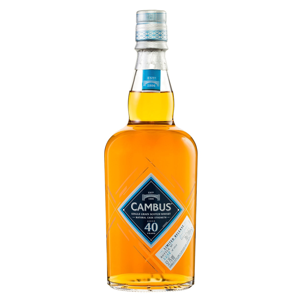 Cambus Single Grain 40 Year Old Scotch Whisky 700ml