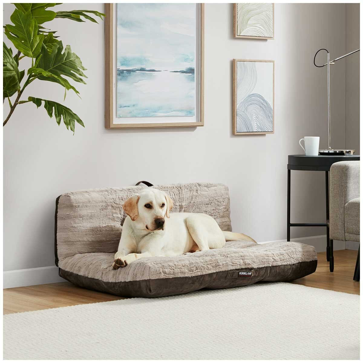 Kirkland Signature Square Tufted Napper Taupe
