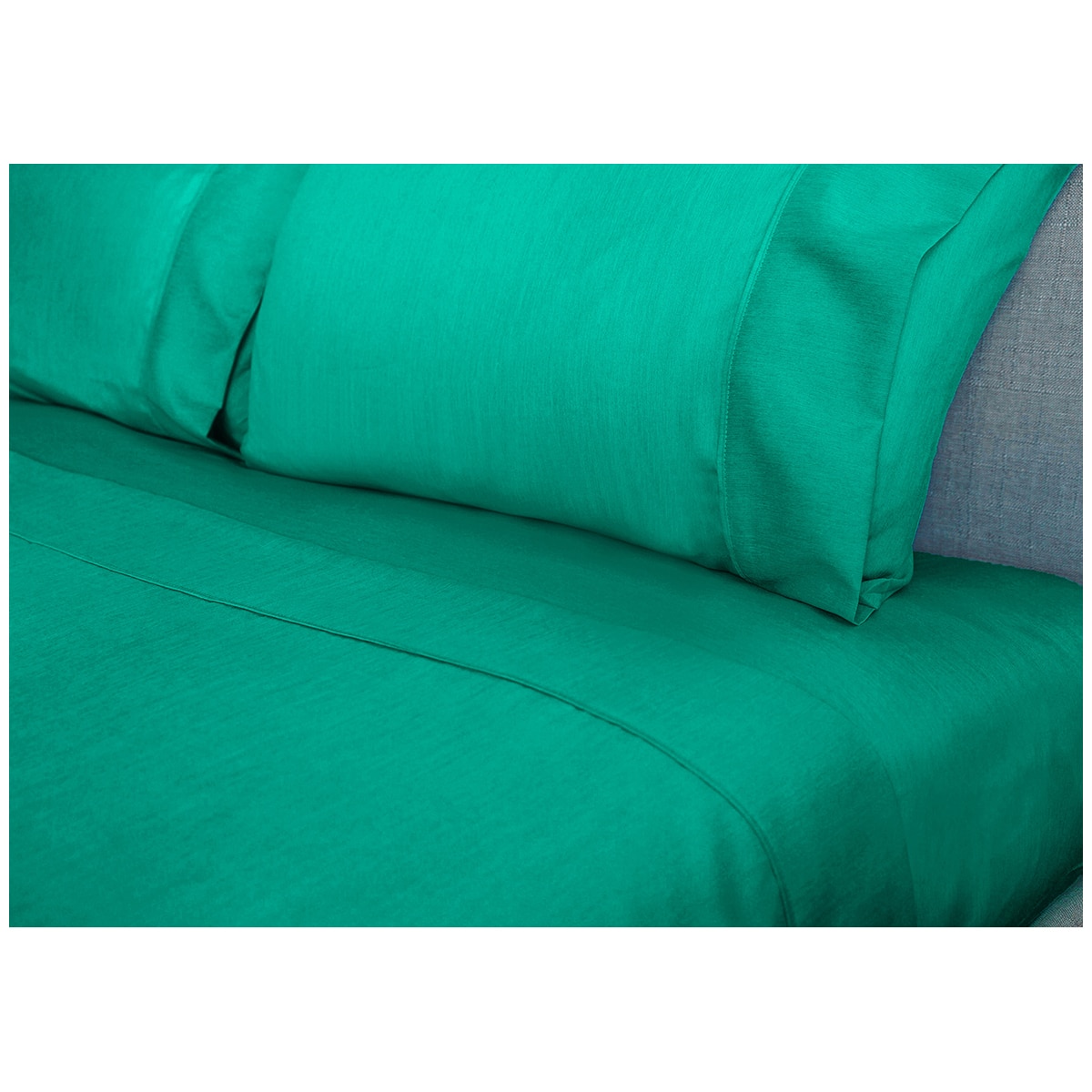 Kingtex Bamboo Cooling 2000TC Sheet Set Queen - Teal