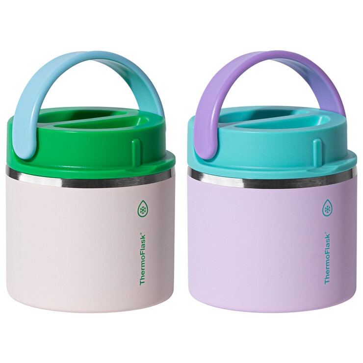 ThermoFlask 590ml Insulated Food Jar 2 Pack