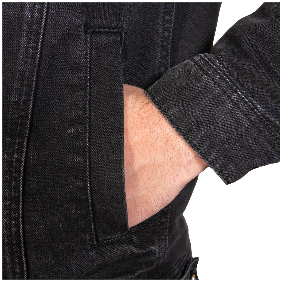 Superdry Highwayman Trucker Jacket Black