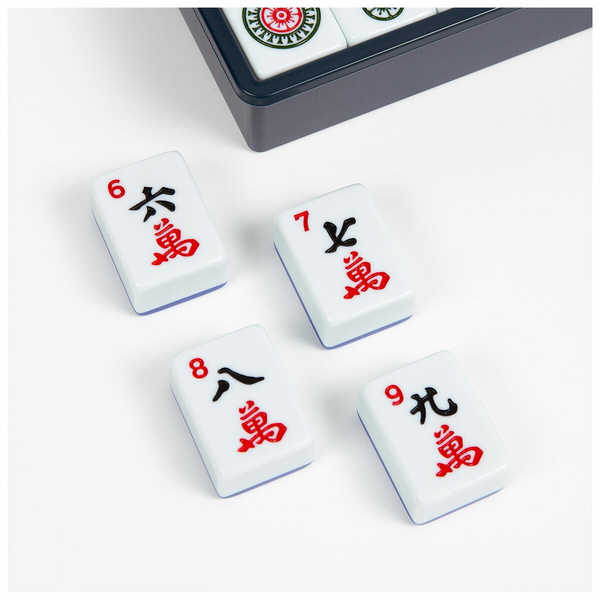 Mahjong Game With Canvas Tote