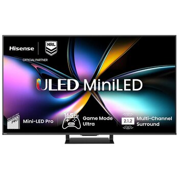 Hisense 65 Inch U7QAU ULED Mini LED 4K Smart TV 65U7QAU