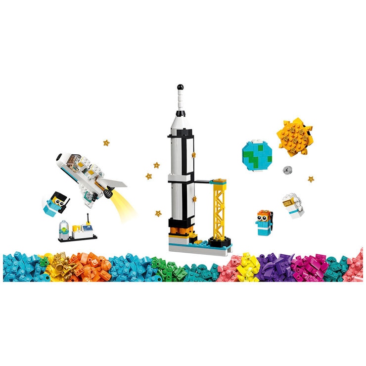 lego castle with knights