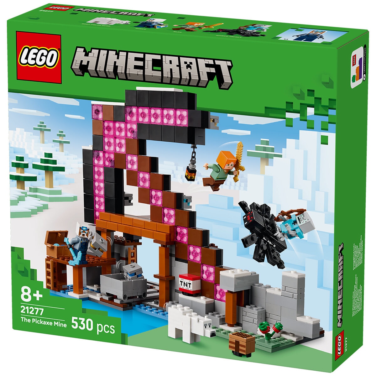 LEGO Minecraft The Pickaxe Mine 21277