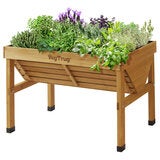 VegTrug 1.2m Classic Home Farm Kit - Natural with Greenhouse Frame & Cover VegTrug 1.2m Classic Home Farm Kit - Natural with Greenhouse Frame & Cover
