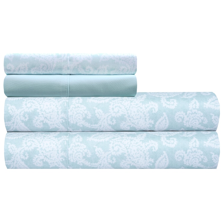 Charisma Queen Sheet Set 6pc Surat Paisley Pool Costco Australia