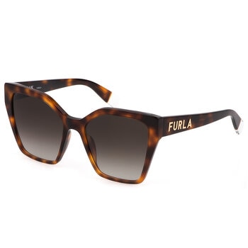 Costco - Furla Sunglass SFU686 540752 Shiny Dark Havana