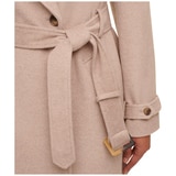 DKNY Wool Coat Bone