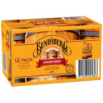 Bundaberg Ginger Beer 12 x 375ml