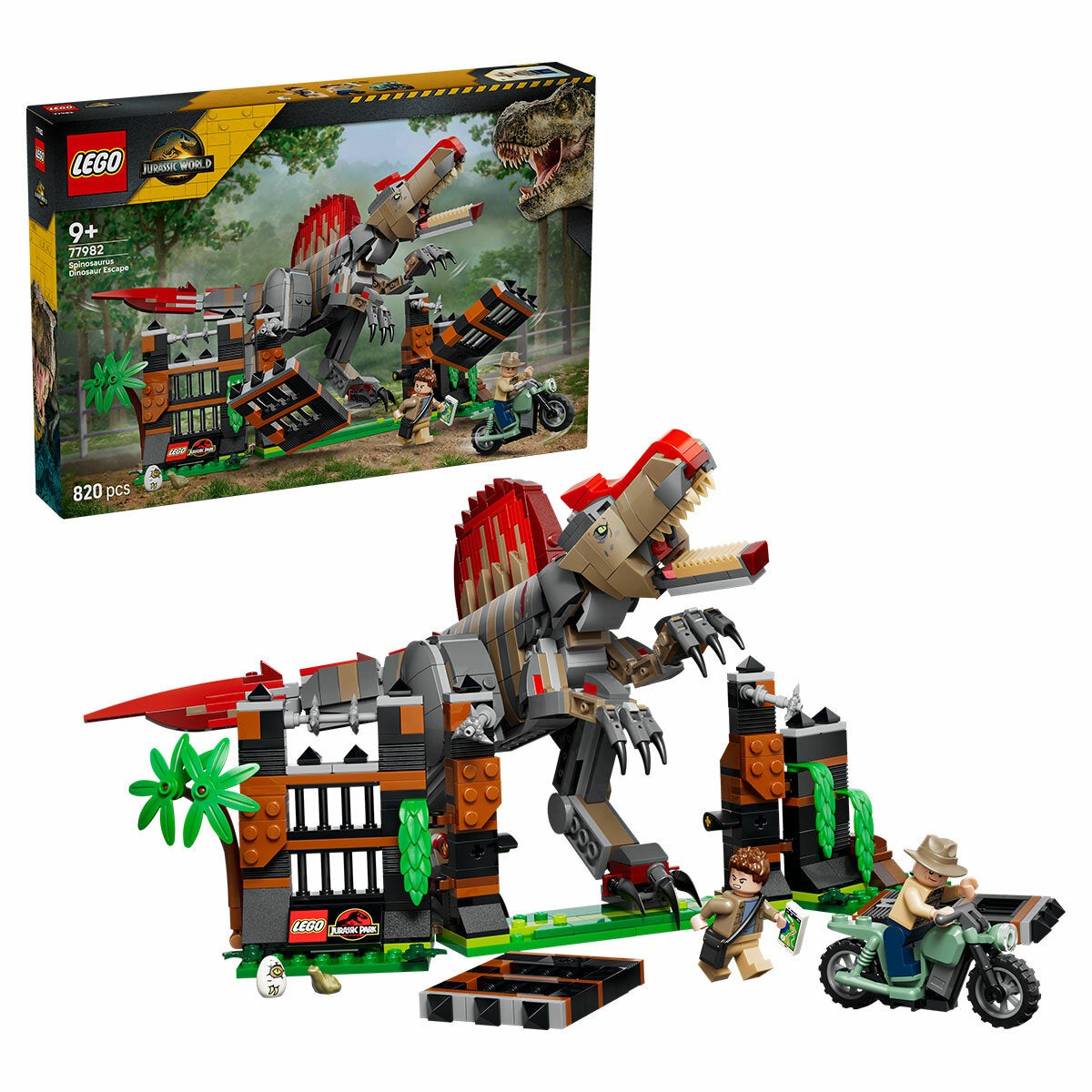 LEGO Jurassic World Spinosaurus Dinosaur Escape 77982