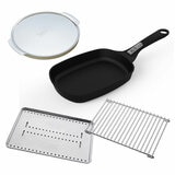 Weber Baby Q1000 Black Barbecue With Essentials Pack And Cover