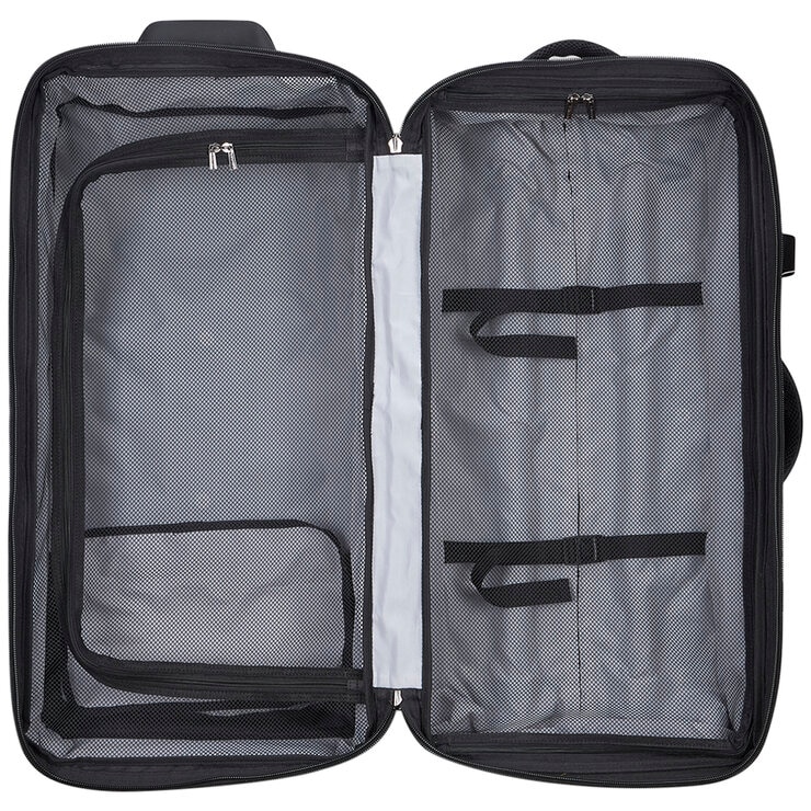 Delsey Wheeled Duffle Black Delsey Wheeled Duffle Black