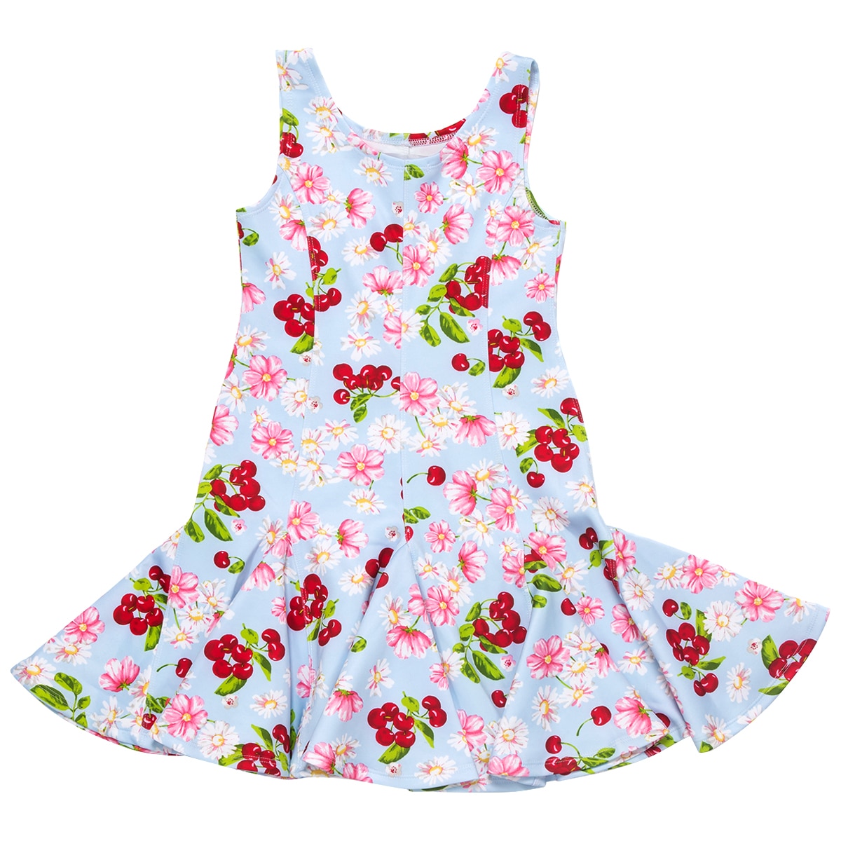 Biscotti Girls' Dress - Cherries