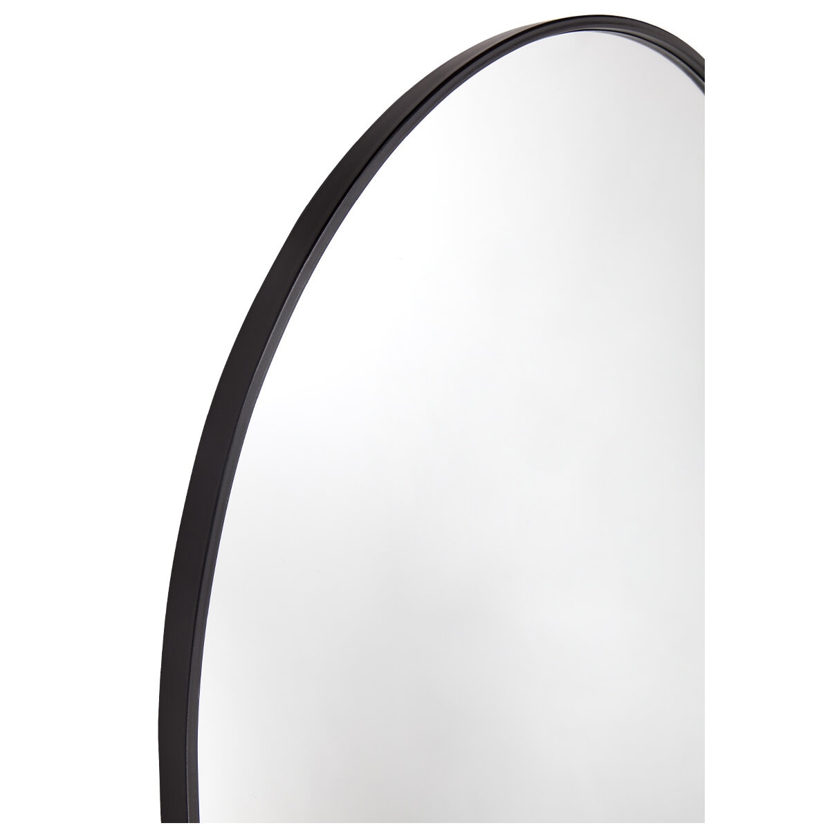 CAFE LIGHTING & LIVING Archibald Floor Mirror Black