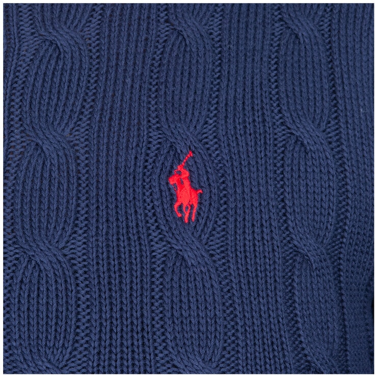 Ralph Lauren Cable Knit Sweater Hunter Navy