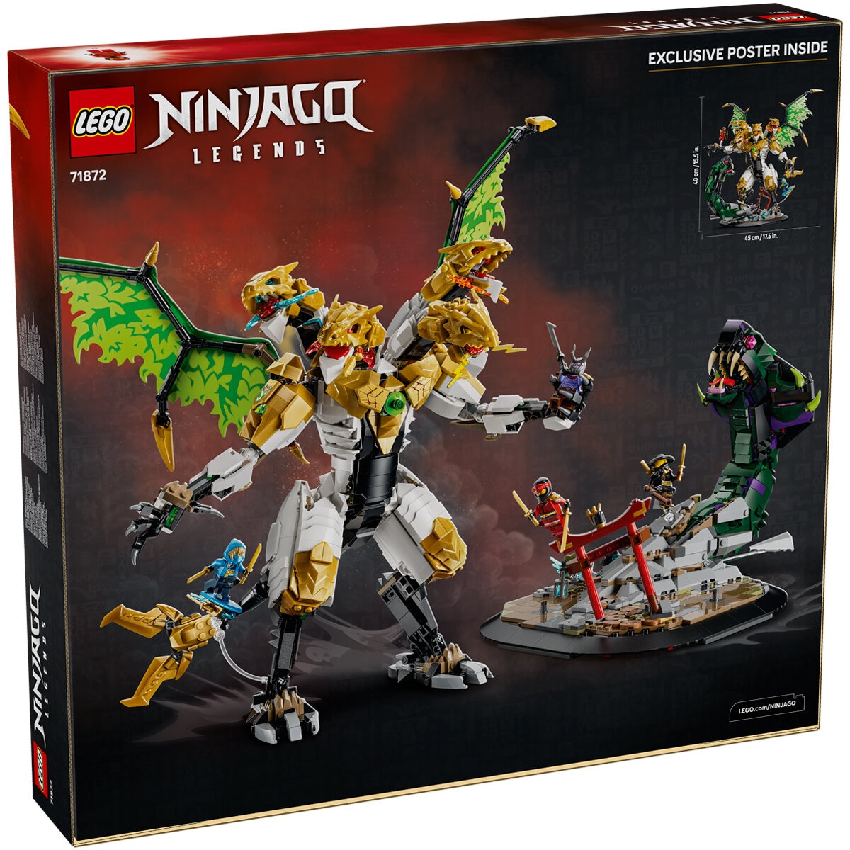LEGO NINJAGO Ultra Dragon Battle Building Set 71872 LEGO NINJAGO Ultra Dragon Battle Building Set 71872