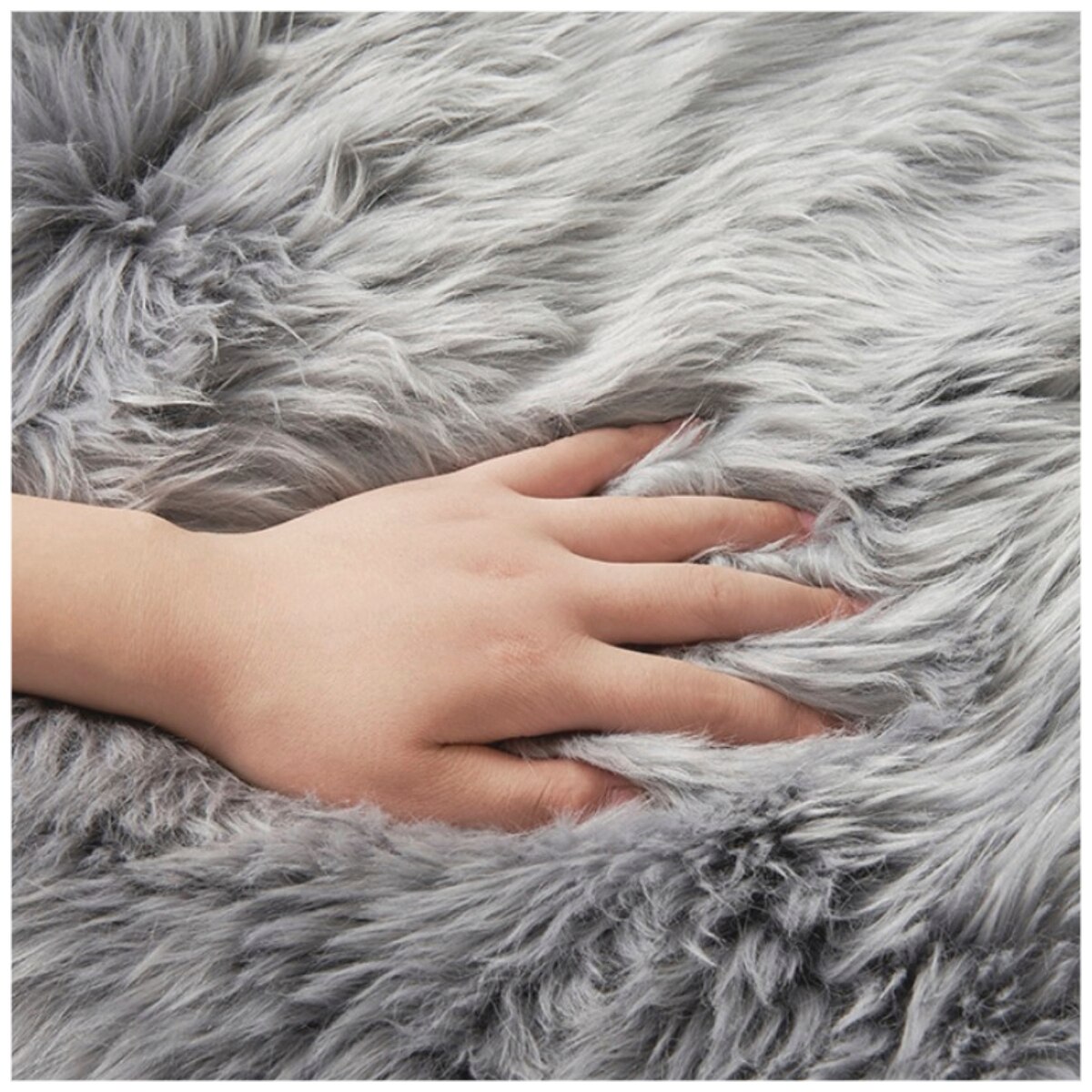 AusGolden Visby Large Sheepskin - Grey