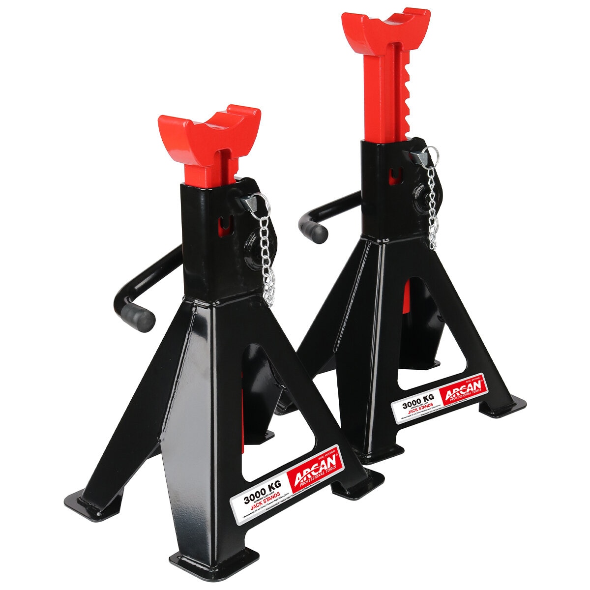 Arcan 3000 KG Capacity Steel Jack Stands MDL ARST3000AU