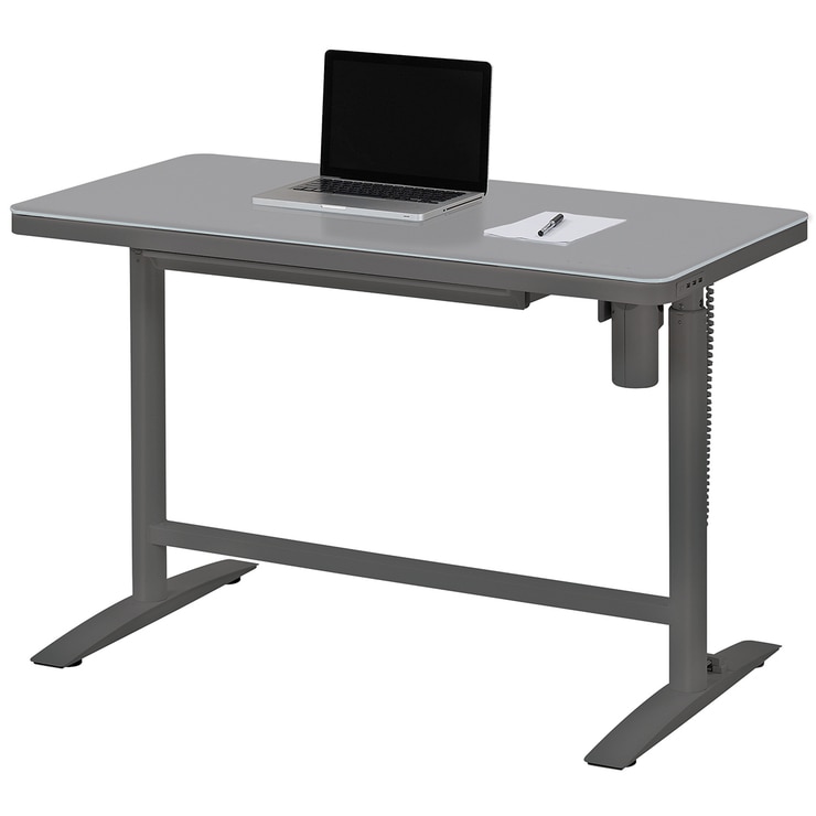 Tresanti Grey Adjustable Height Desk Costco Australia
