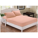 Bdirect Park Avenue 1000 Thread count Cotton Blend Combo Sets - King - Blush