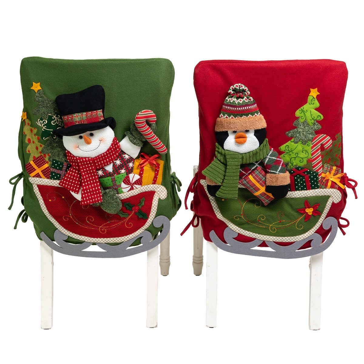 Christmas Chair Covers 2 Pack