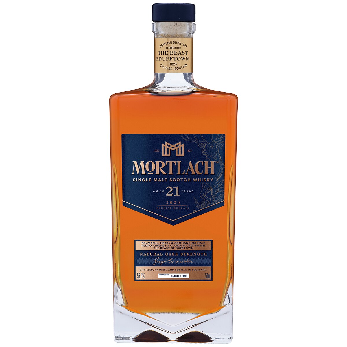 Mortlach 21 Year Old Single Malt Scotch 700ml