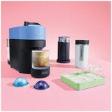 De'Longhi Vertuo Pop Nespresso Capsule Coffee Machine Pacific Blue Value Pack ENV90AAEPACK26 De'Longhi Vertuo Pop Nespresso Capsule Coffee Machine Pacific Blue Value Pack ENV90AAEPACK26