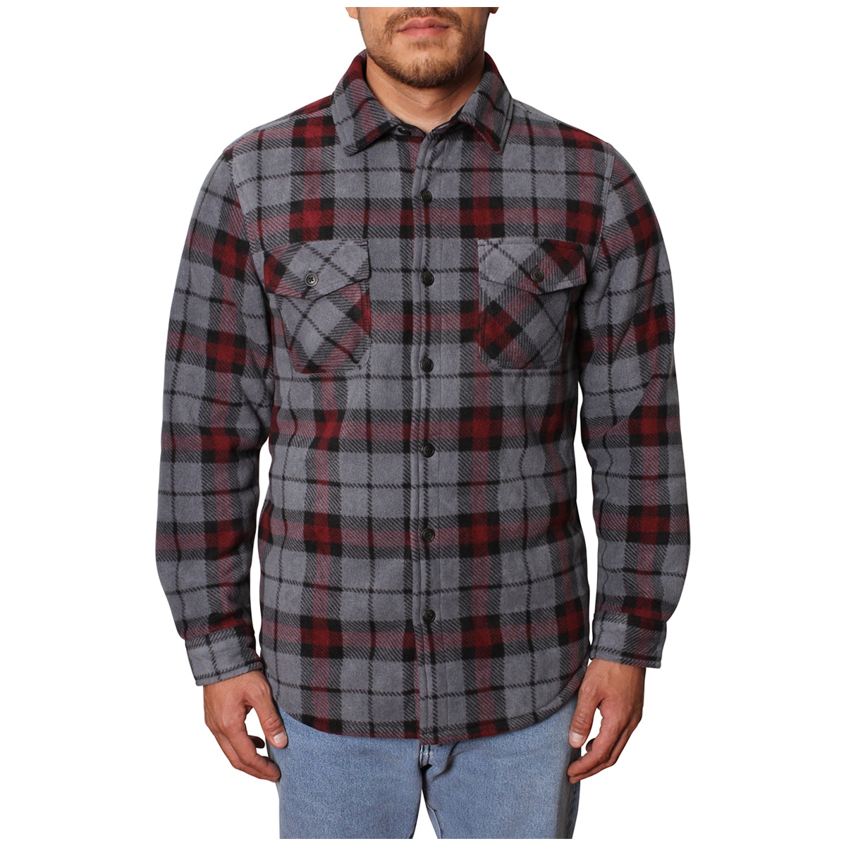 Freedom Foundry Men's Plush Shirt Jacket - Castlerock | C...