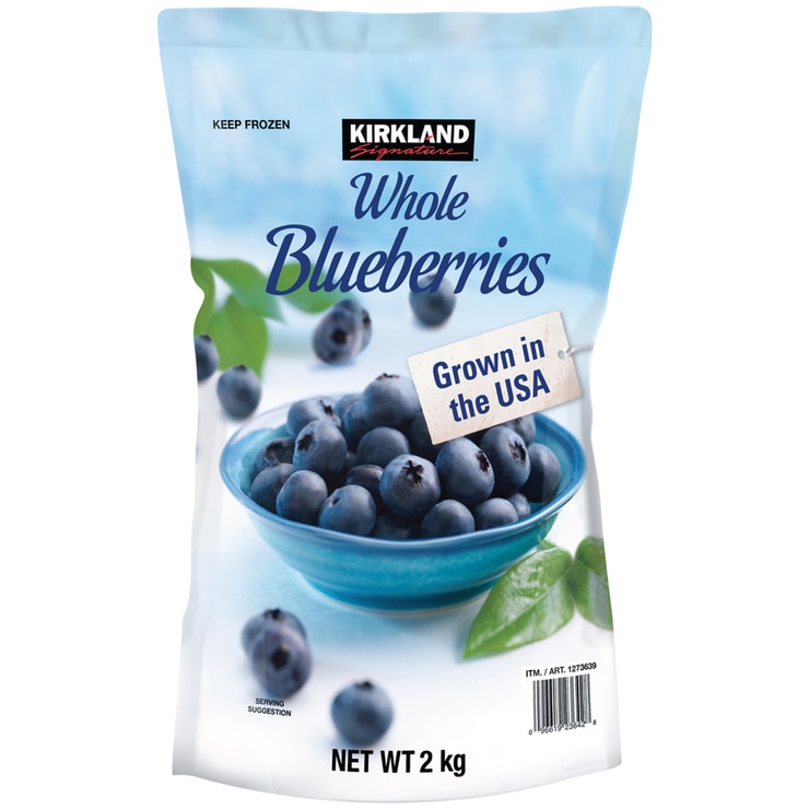 Kirkland Signature Whole Blueberries 2kg Costco Australia