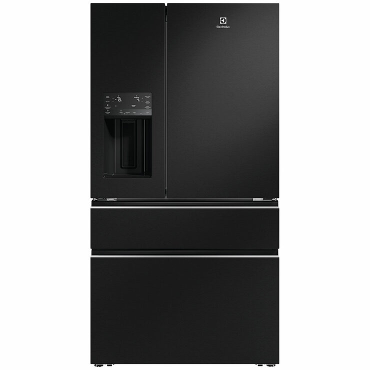 Electrolux 609L French Door Fridge Matte Black EHE6191BB Electrolux 609L French Door Fridge Matte Black EHE6191BB