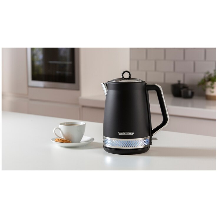 Morphy Richards Illumination Kettle 1.7L Black Costco Australia