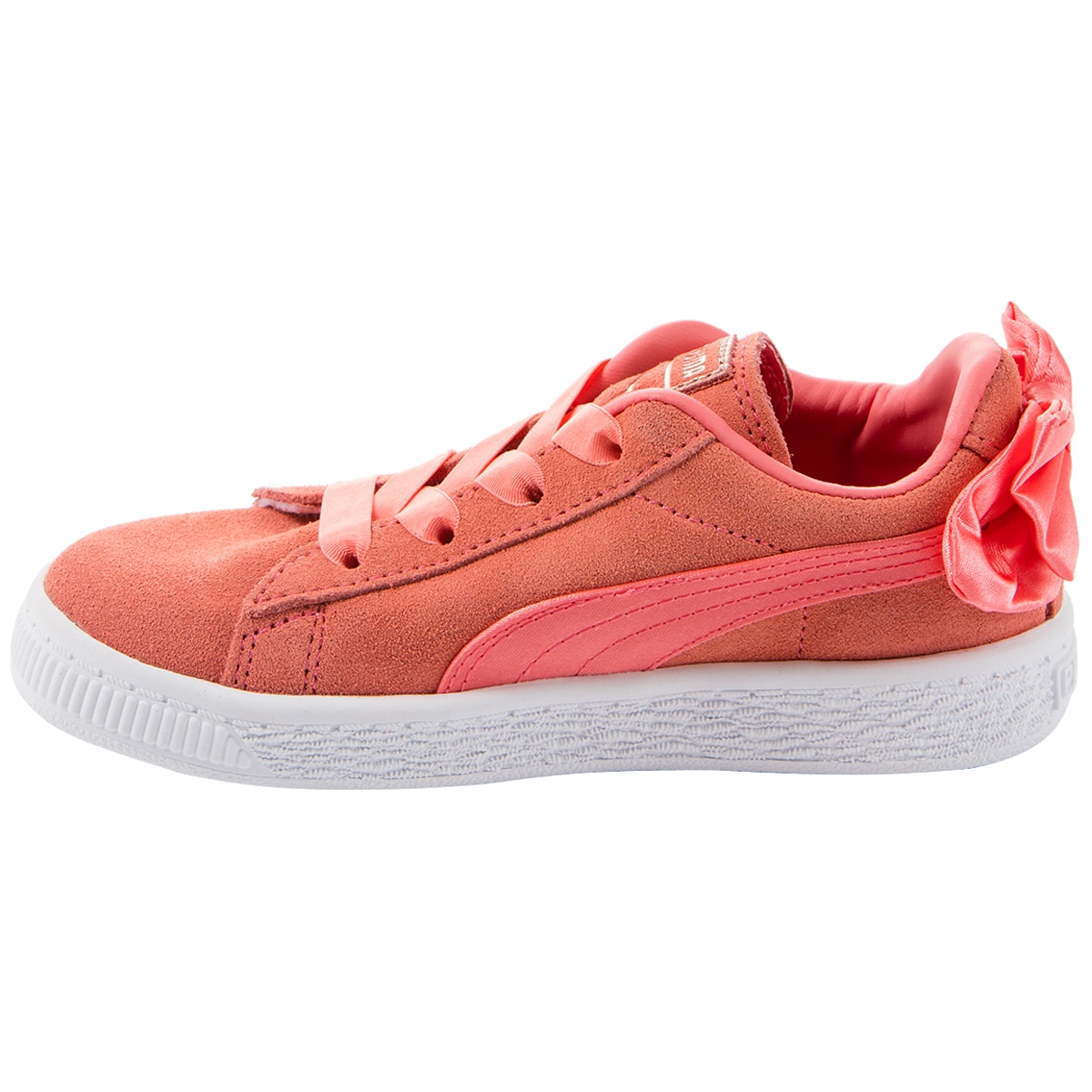 Puma Infant Suede Bow Shoe - Pink