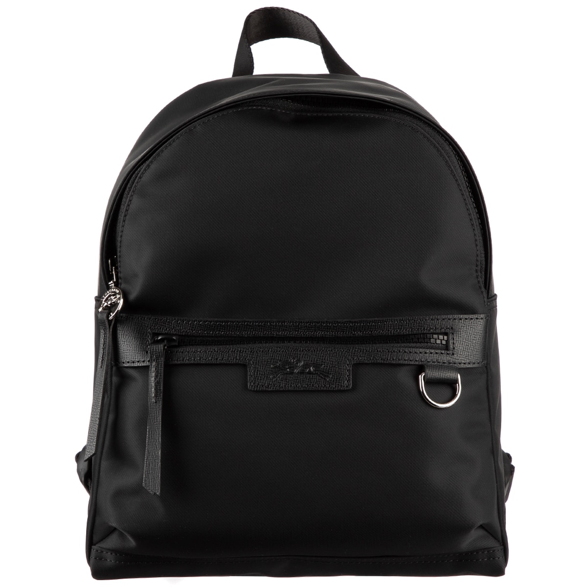 small tan leather backpack