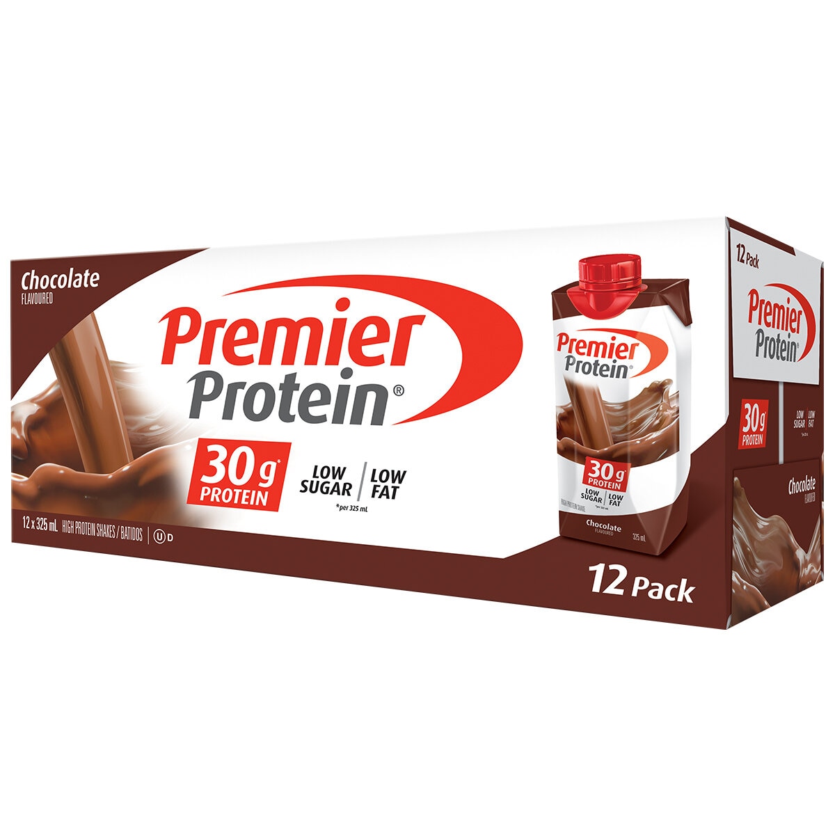 Premier Protein Chocolate Protein Shakes 24 x 325ml