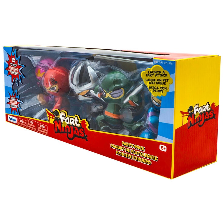 Funrise Fart Ninjas 5 Pack Farty Pack