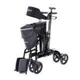Altus Hybrid Duo 2-in-1 Mobility Rollator and Transit Wheelchair