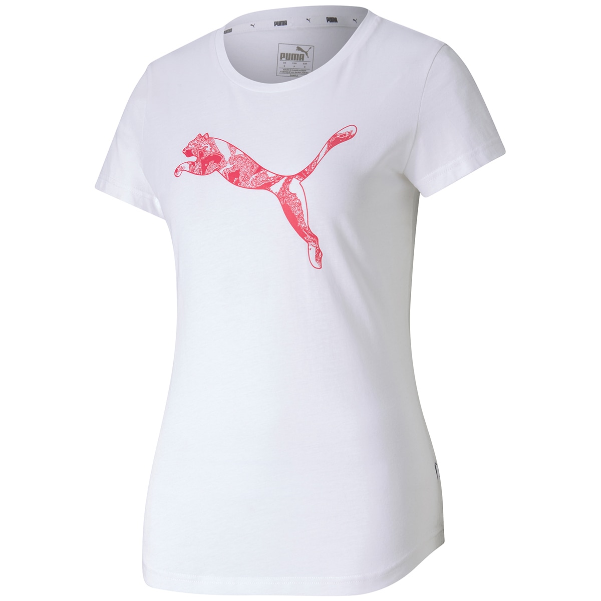 Puma Women's KA Tee White Puma Cat | Costco Australia