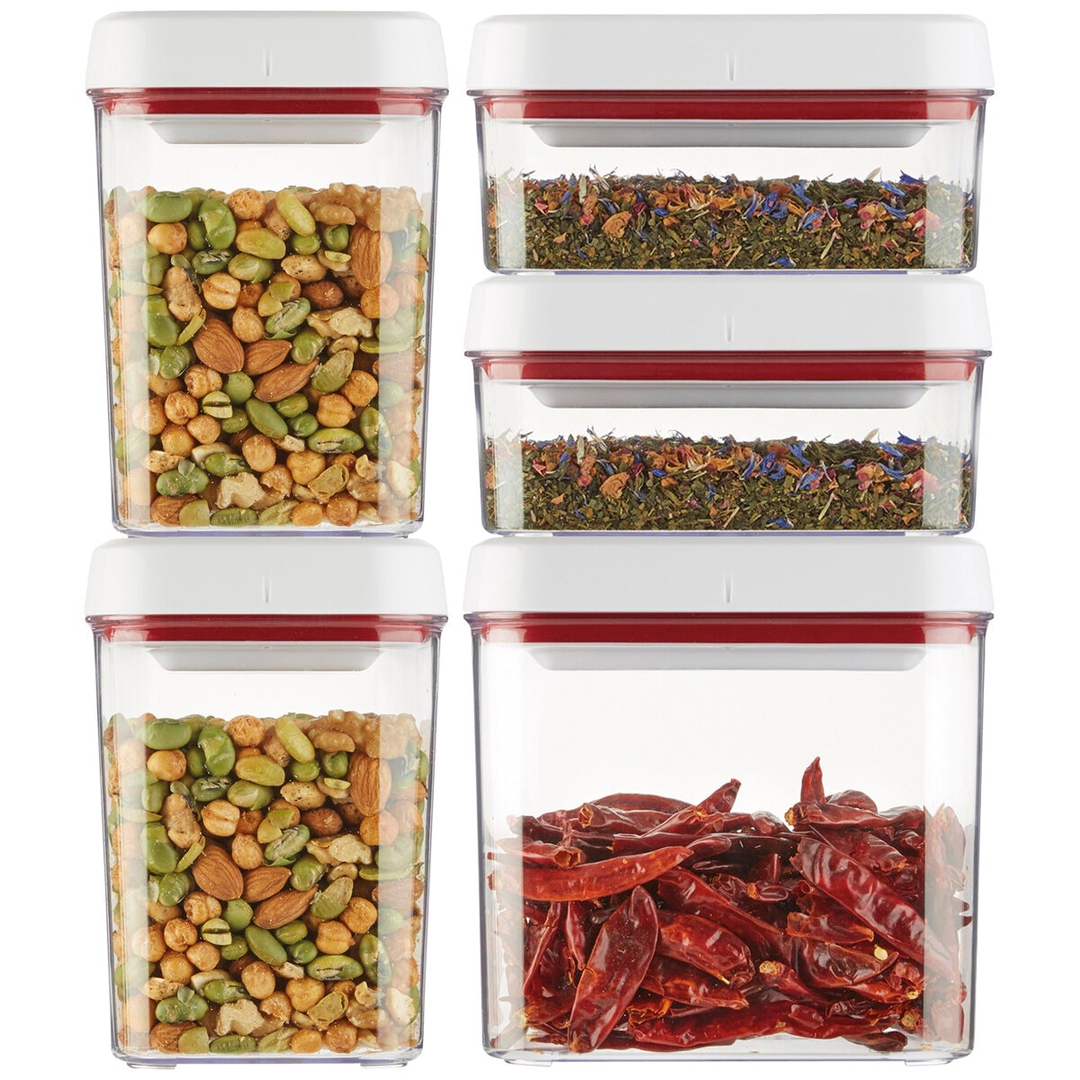Zyliss Twist & Seal Container Set 5pc