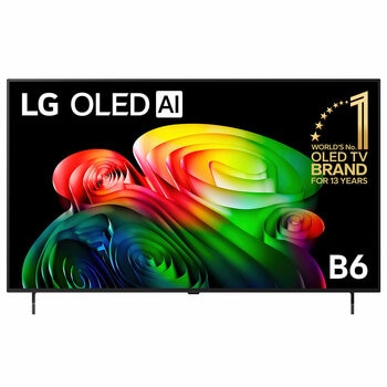LG 55 Inch OLED AI B6 4K Smart TV OLED55B6PSA
