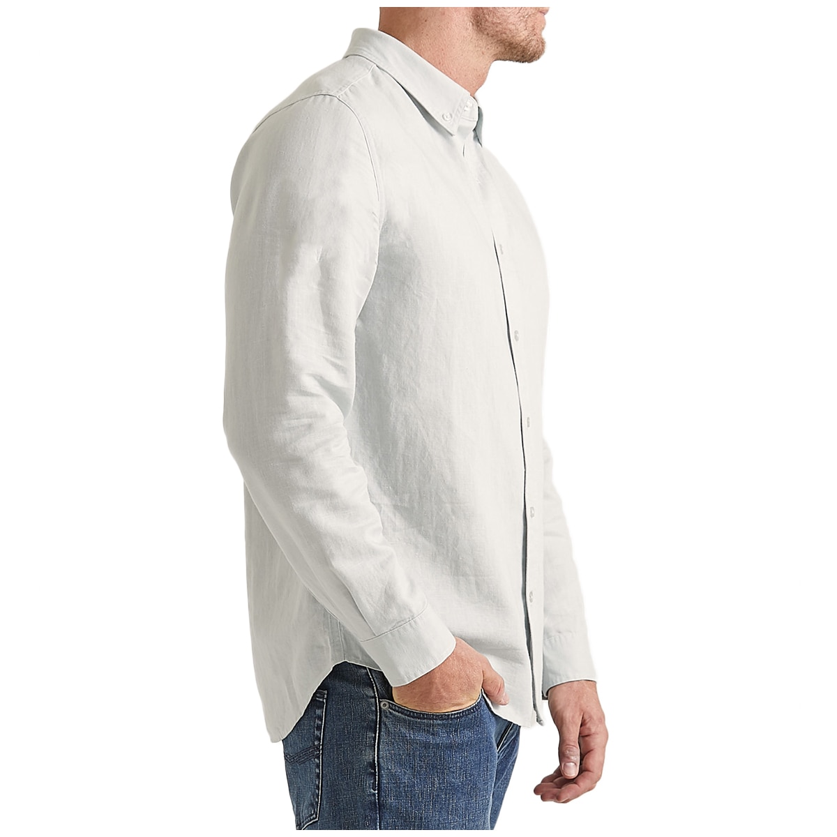 JAG Linen Shirt - Pebble