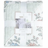 Fraiche Maison Microfibre Quilt King Blockprint
