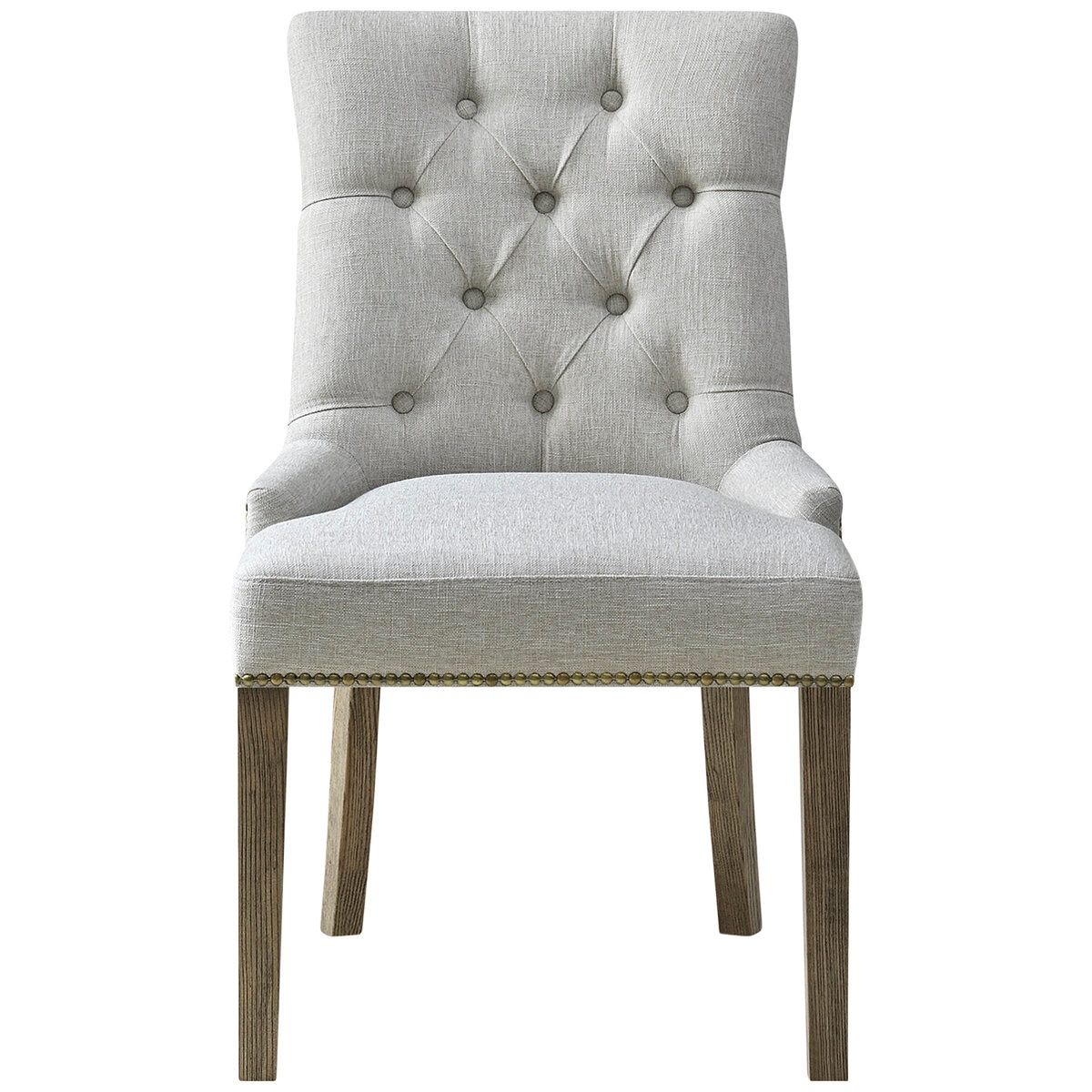 Moran Oscar Dining Chair With Studs Matrix Marble Costc...