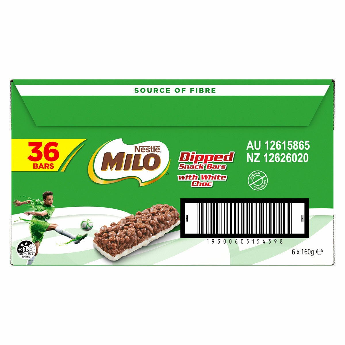 Nestle Milo Snack Bars 36 x 27g Nestle Milo Snack Bars 36 x 27g