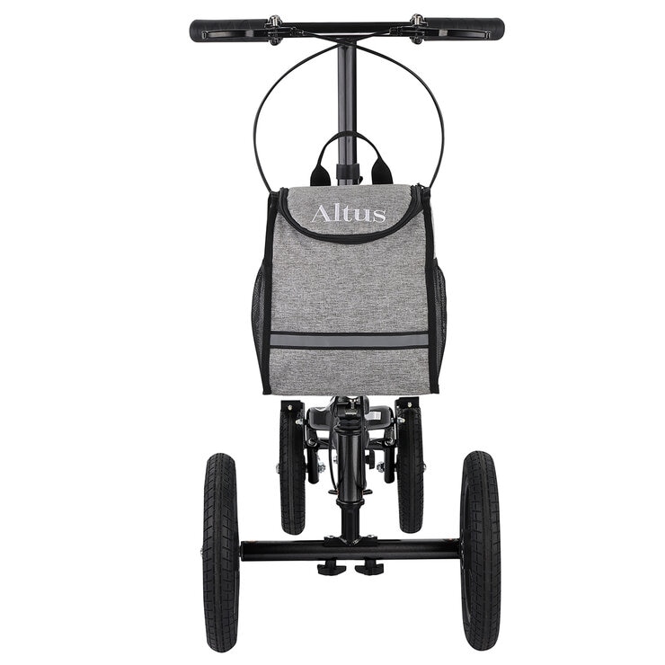 Altus Knee Scooter Walker Pneumatic Tires Black