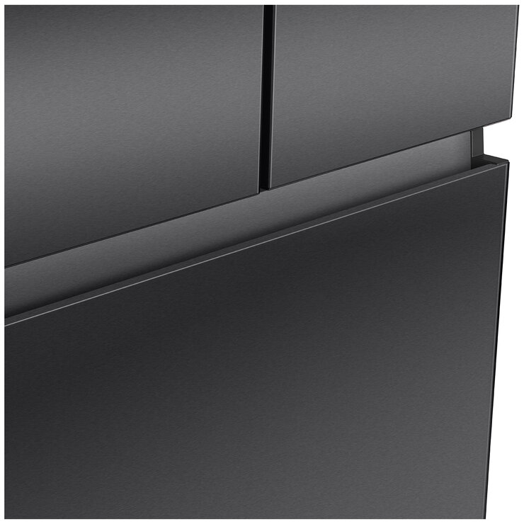 Hisense 634L PureFlat French Door Fridge Dark Steel HRFD634BW