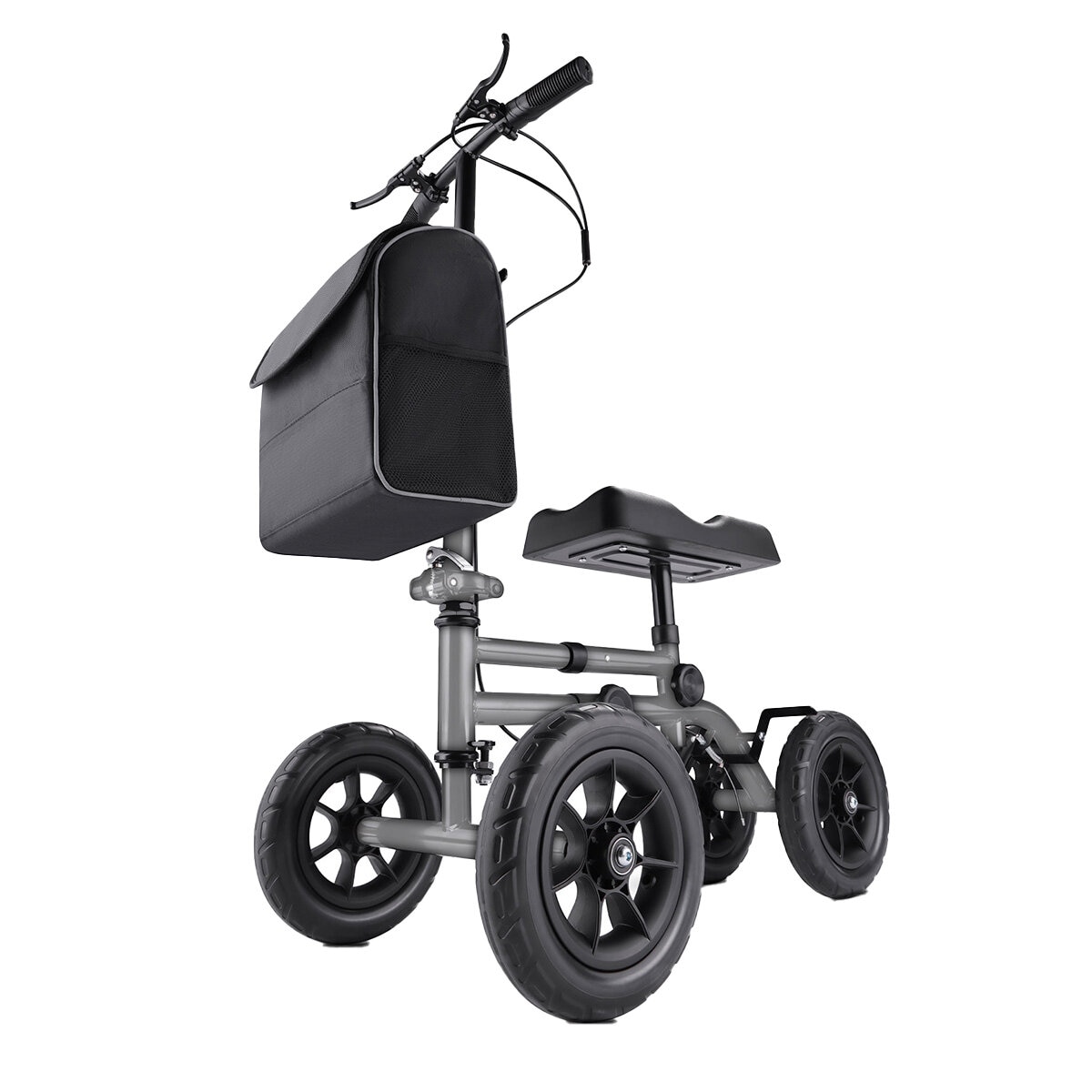 Altus Knee Walker Scooter All Terrain 10-Inch Wheel - TITANIUM