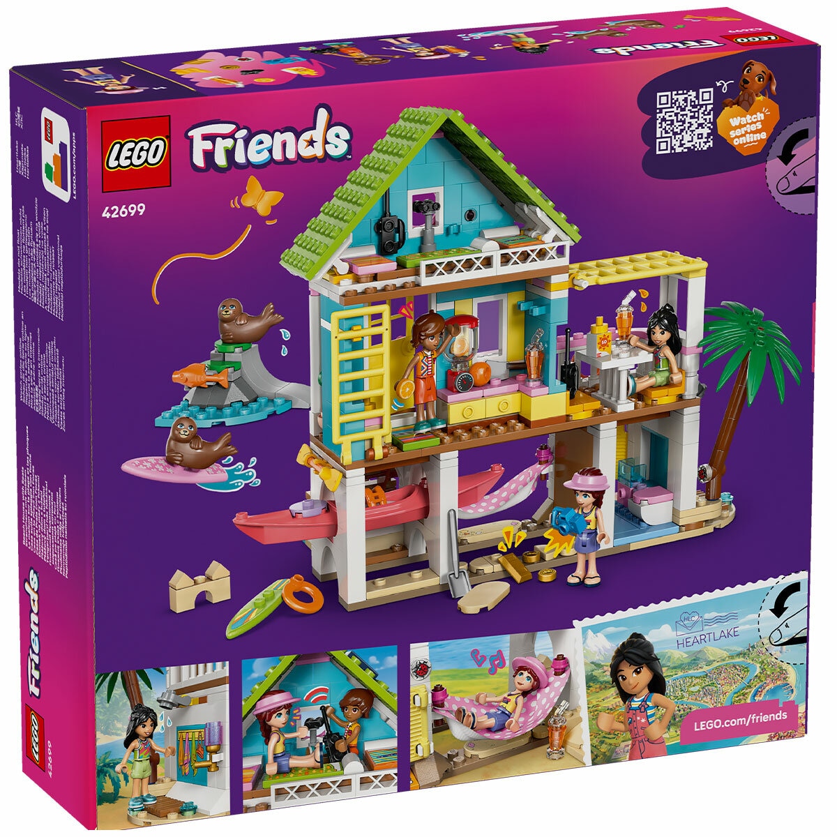 LEGO Friends Beach House with Seals 42699