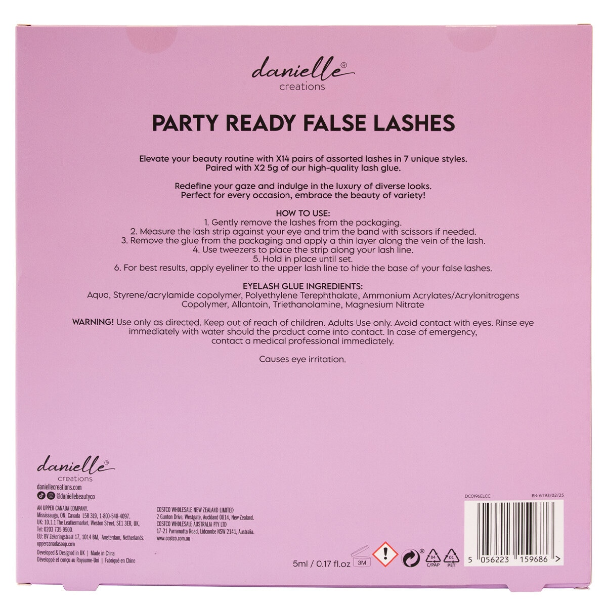 Danielle Creations False Lashes