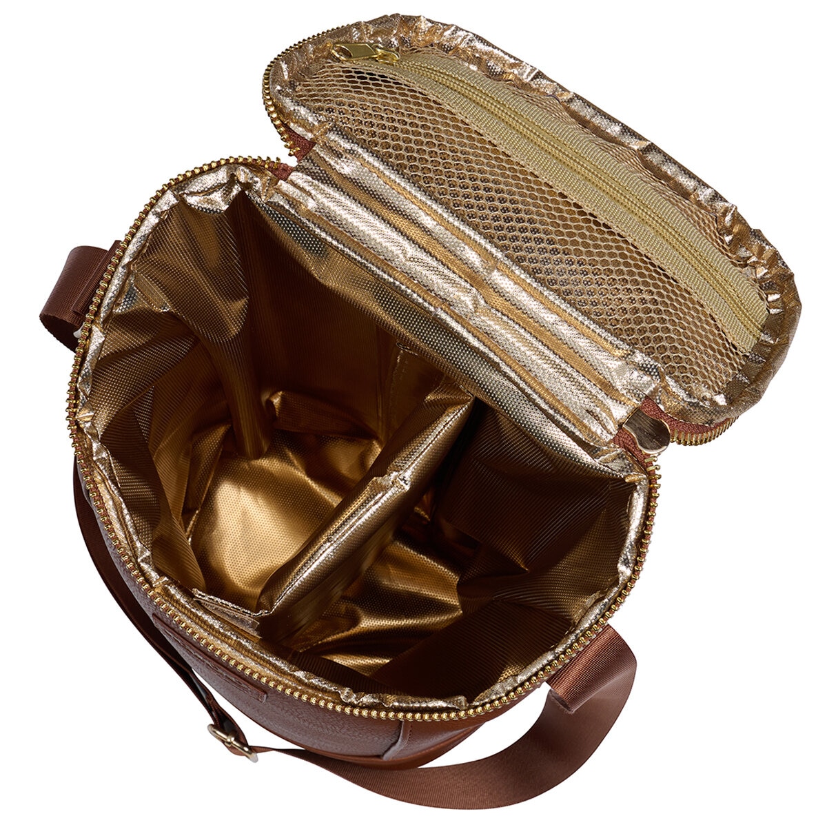 Igloo Luxe Wine Tote Cooler Cognac